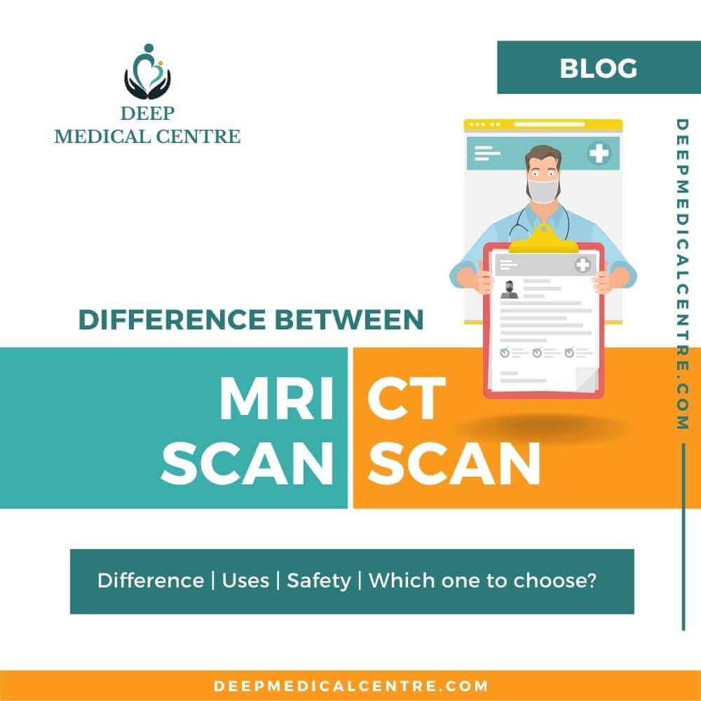 Difference between CT Scan and MRI Scan